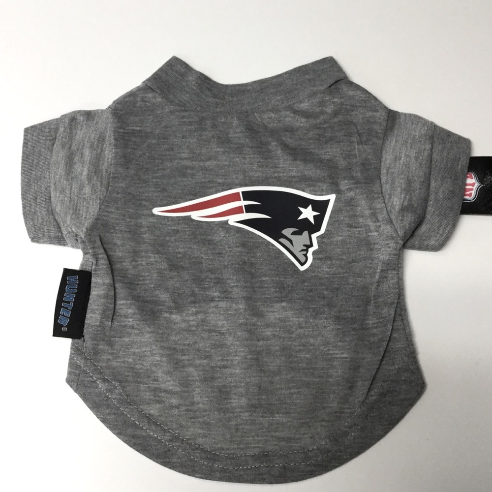 HUNTER Pet Shirt New England Patriots NFL sz XS